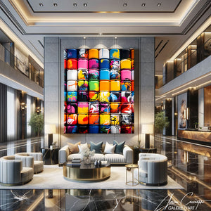 deco tableau graffiti