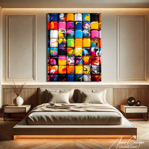 tableau graffiti art