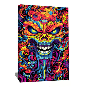 tableau psychédélique