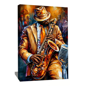Tableau Joueur De Jazz