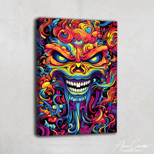 Peinture Art Psychédélique