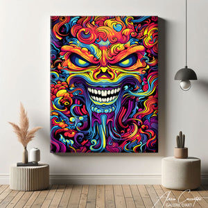 Tableau Deco Psychédélique