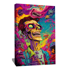 tableau psychédélique