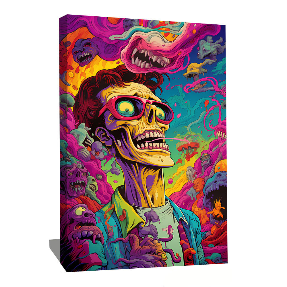 tableau psychédélique