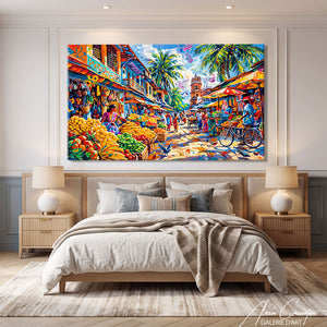 Toile Marché Africain