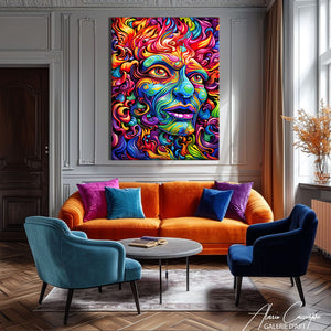 peinture art psychédélique