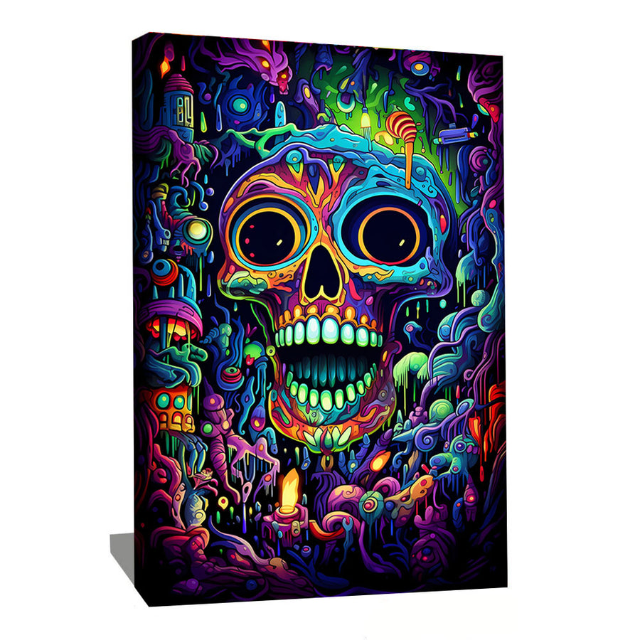tableau psychédélique
