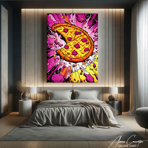 tableau pop art cuisine