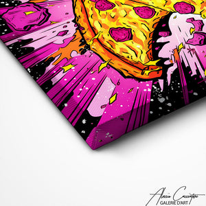 TABLEAU POP ART PIZZA Alessio Cacciatore