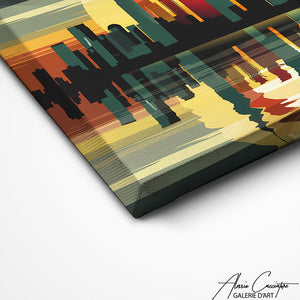 TABLEAU ART DÉCO NEW YORK Alessio Cacciatore