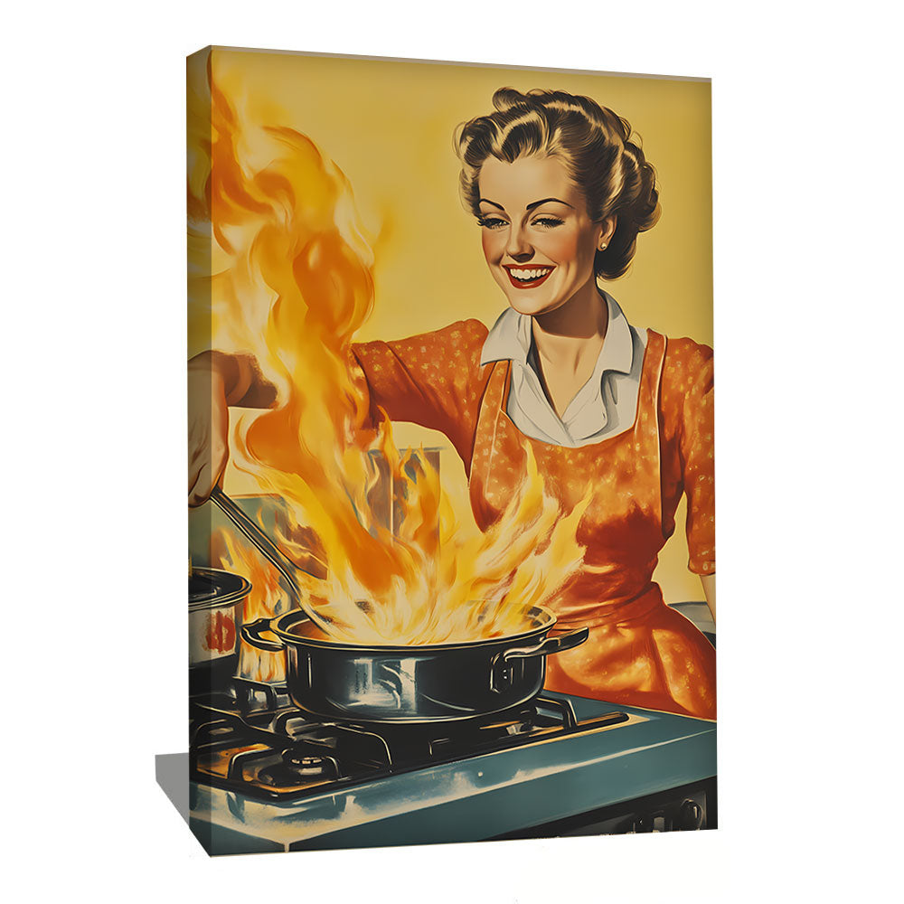 Tableau Deco Cuisine Vintage