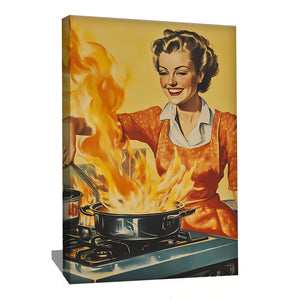 Tableau Deco Cuisine Vintage