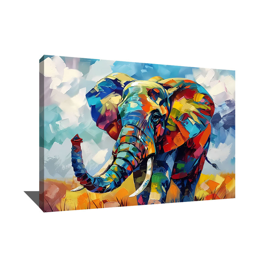 Tableau d'éléphant