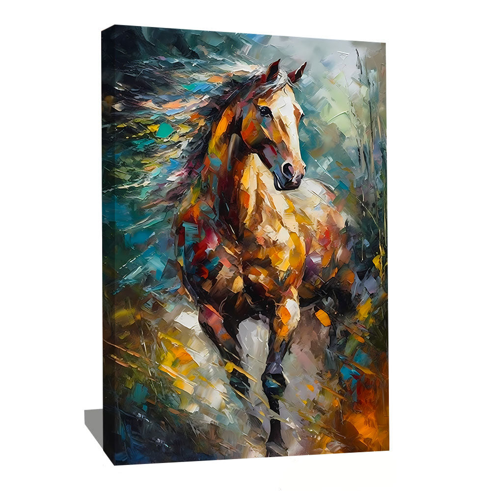 TABLEAU CHEVAL ART Alessio Cacciatore