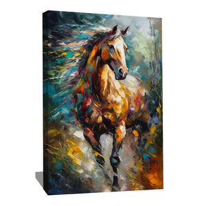 TABLEAU CHEVAL ART Alessio Cacciatore