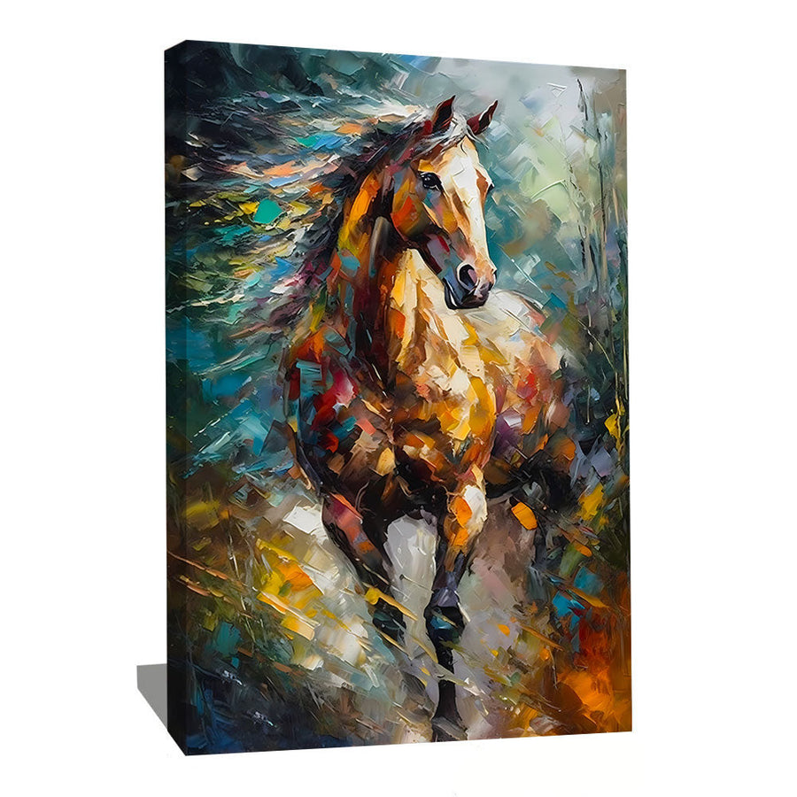 TABLEAU CHEVAL ART Alessio Cacciatore