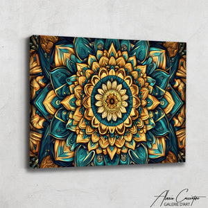 TABLEAU MANDALA CHAMBRE AlessioCacciatore