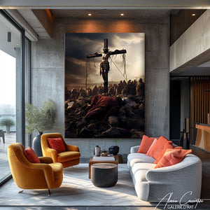 tableau Christ en croix