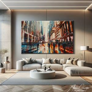 Tableau de New York la Nuit