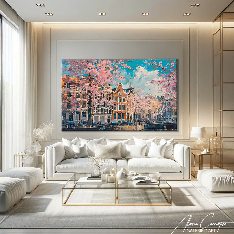Tableau Peinture Paysage Abstrait
– mise en situation