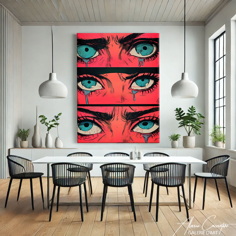 Tableau pour cuisine design
– mise en situation