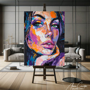 Tableau Portrait Femme