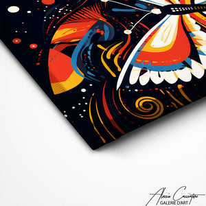 TABLEAU MOTIF PAPILLON Alessio Cacciatore