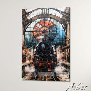 Art Mural Tableau Industriel