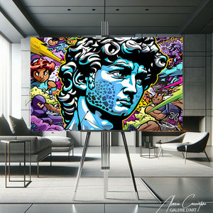 tableau pop art abstrait