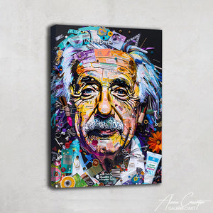 peinture einstein