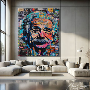 albert einstein poster