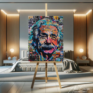 peinture einstein