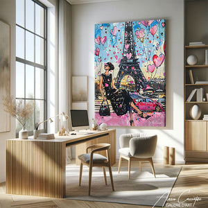 TABLEAU PARIS STREET ART Alessio Cacciatore