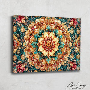 Tableau Mandala Tibétain