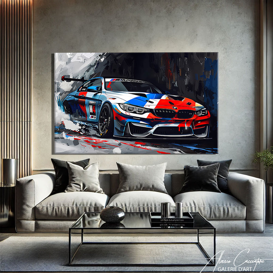 Tableau BMW M4
– mise en situation
