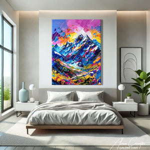 Tableau Montagne Moderne