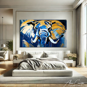 Toile photo éléphant