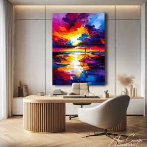 Tableau Mer Moderne