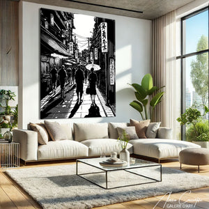 grand tableau japonais