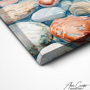 TABLEAU ZEN GALETS Alessio Cacciatore