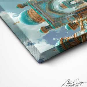 TABLEAU ARCHITECTURE ORIENTAL Alessio Cacciatore