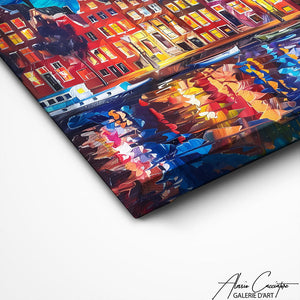 TABLEAU PAYSAGE AMSTERDAM Alessio Cacciatore