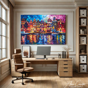 TABLEAU AMSTERDAM PAYSAGE