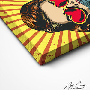 TABLEAU POP ART MODERNE Alessio Cacciatore