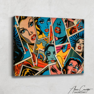 Tableau Comics Pop Art
