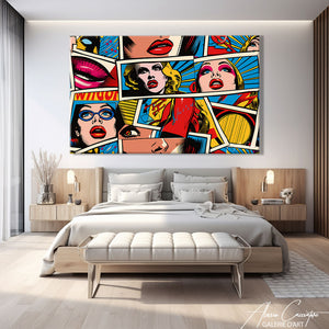 Tableau Collage Pop Art