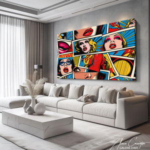 Tableau Comic Pop Art