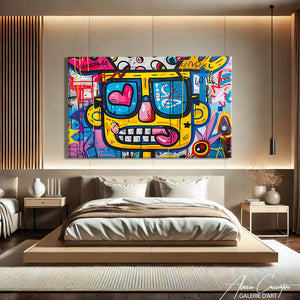 TABLEAU STREET ART MODERNE