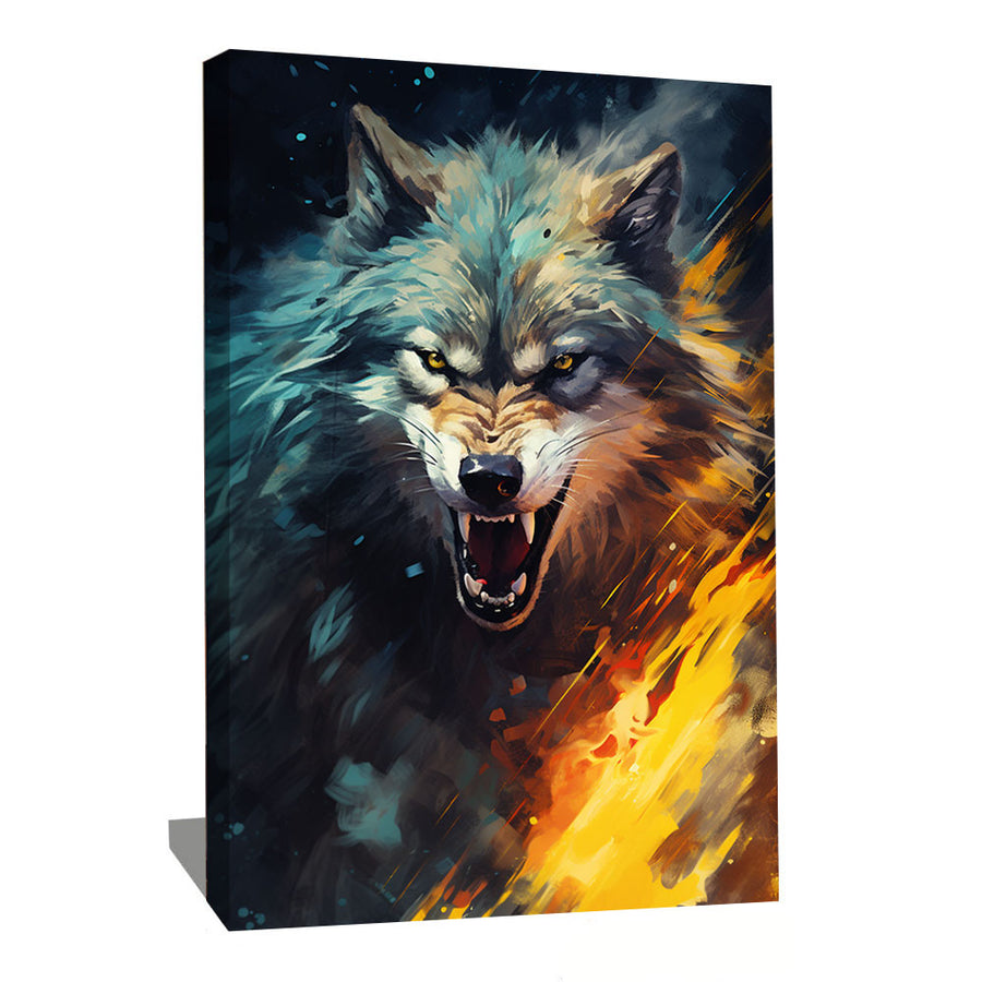 tableau loup