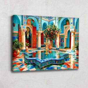 TABLEAU POUR SALON MAROCAIN